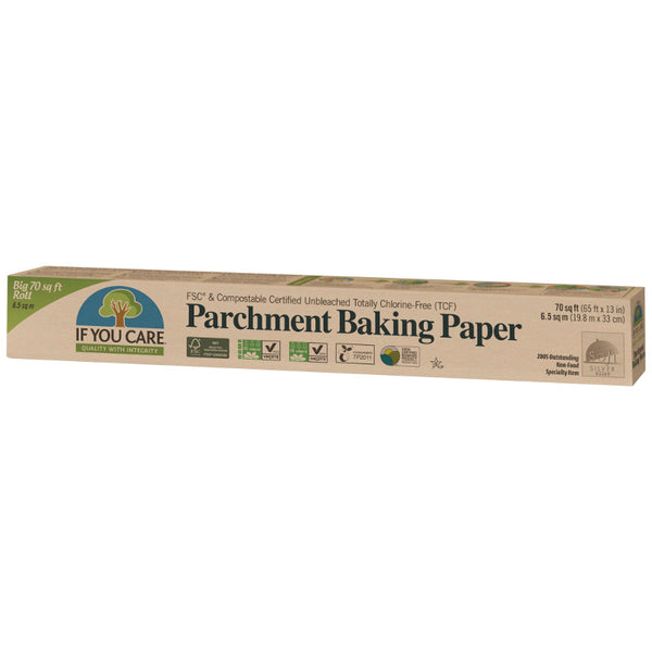 Papel de hornear 19.8m x 33cm sin blanquear