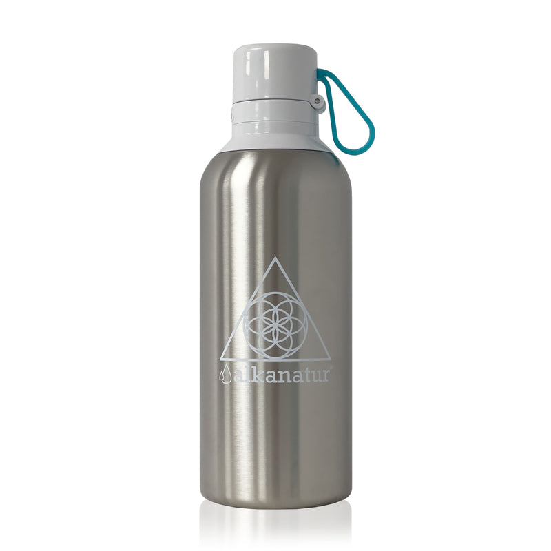 Botella filtradora de acero inoxidable 1L