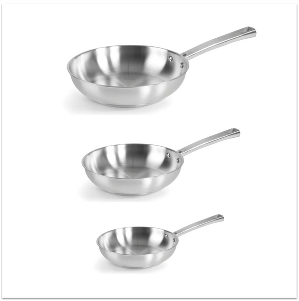 Pack Sartenes 5% ECO Acero Inoxidable