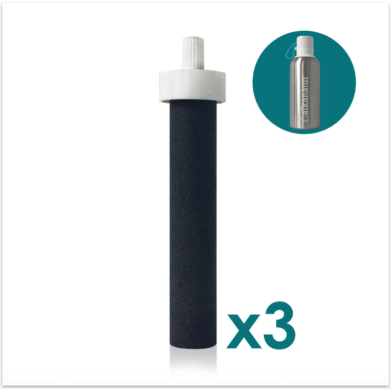 Pack 3 filtros botella filtradora
