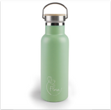 Botella acero inox 18/10 verde
