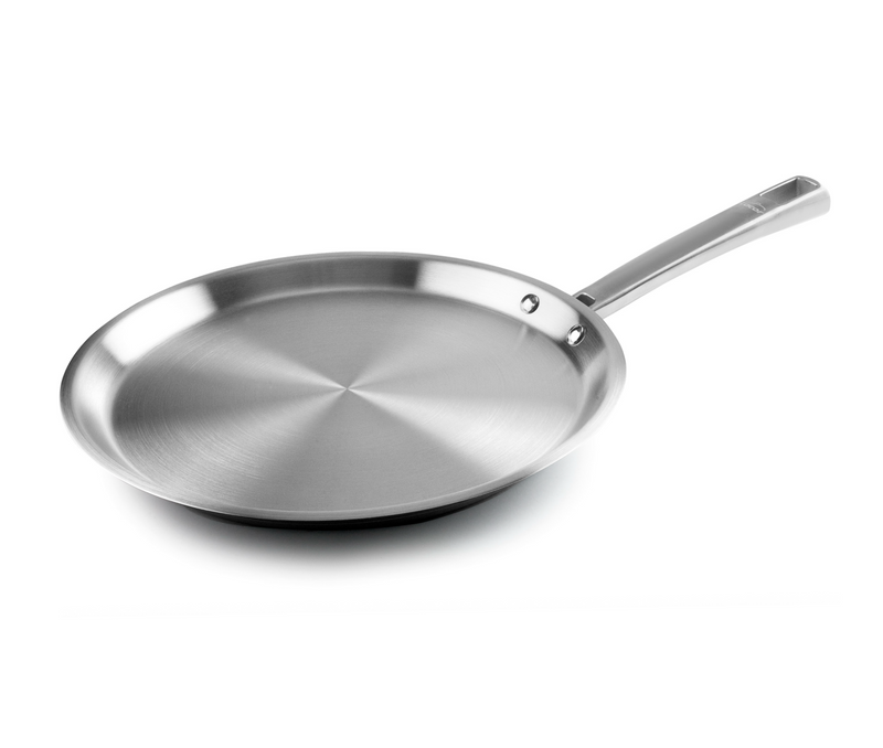 Sarten plana acero inox 18/10 28cm