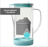 Preventa envio 25/6 Jarra de agua filtradora de cristal Zeolita Clinoptilolita (aguas medias y blandas)