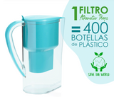 Pack de 3 filtros jarra de agua baja emisión de magnesio