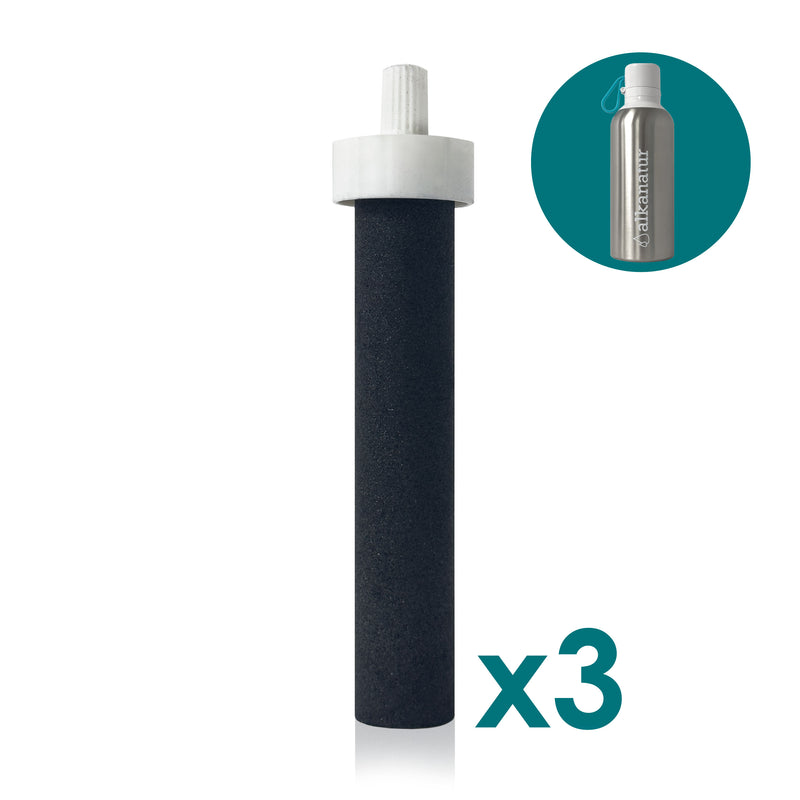 Pack 3 filtros botella filtradora
