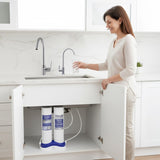 Sistema ultrafiltración con Zeolita bajo encimera con grifo secundario